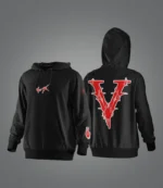 VRK Hoodie FrontBack RED