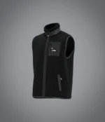 Black Sleeveless Sherpa